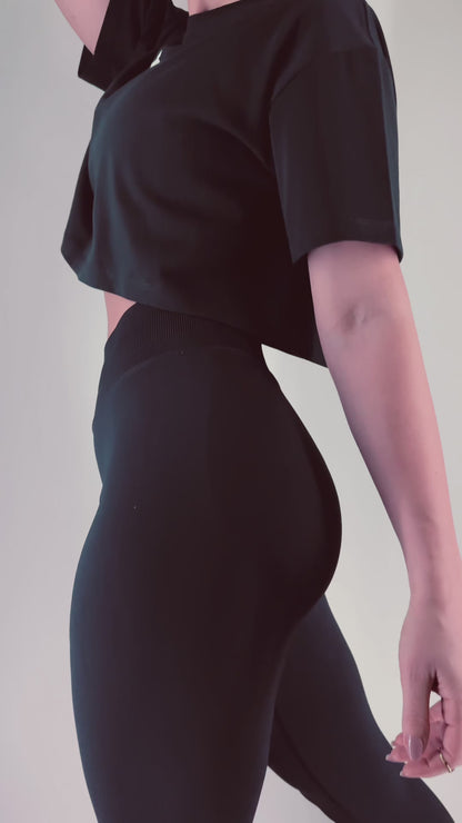 Legging Alphspart Sculptant Noir